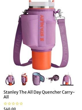 Stanley cup holder for 30 oz cup. Cup not included. Like new